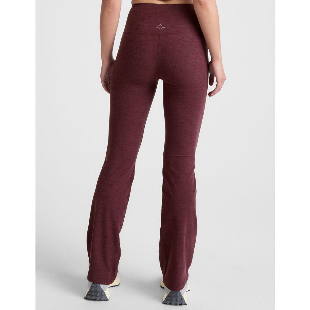Beyond Yoga Spacedye Practice Pocket Bootcut Pants Burgundy Heather XS/S NWT - Picture 11 of 13